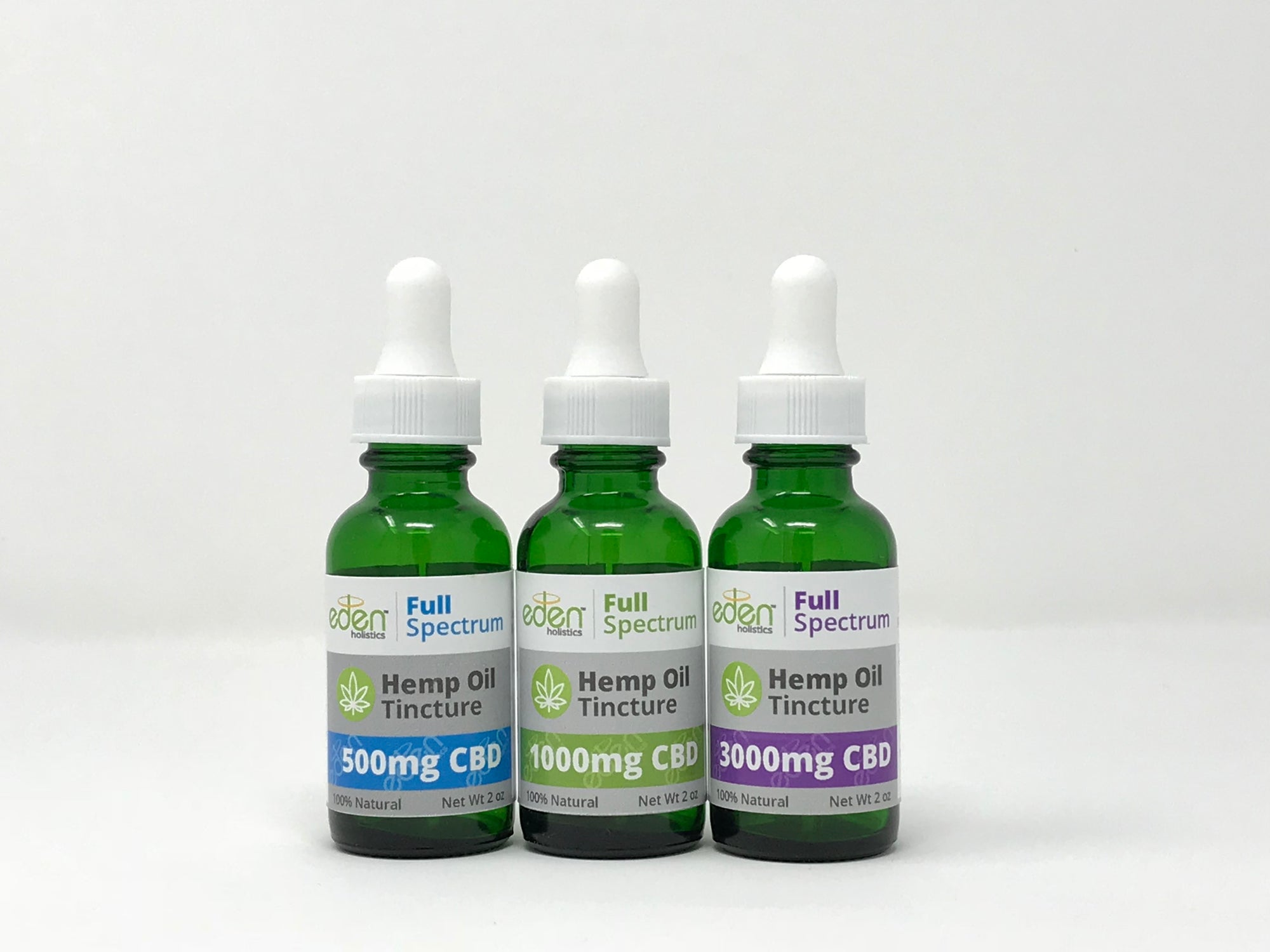 Full Spectrum Hemp Oil CBD Tinctures